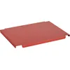 Image de Hay - Couvercle Colour Crate - Rouge - Acier - Designer Hay Studio
