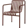 Image de Hay - Fauteuil empilable Palissade - Rouge - Acier - Designer Ronan & Erwan Bouroullec