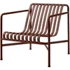 Image de Hay - Fauteuil bas Palissade - Rouge - Acier - Designer Ronan & Erwan Bouroullec