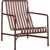 Image de Hay - Fauteuil bas Palissade - Rouge - Acier - Designer Ronan & Erwan Bouroullec