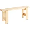 Image de Hay - Banc Weekday - Bois naturel - Pin massif certifié FSC - Designer Fritz Gräber
