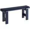 Image de Hay - Banc Weekday - Bleu - Pin massif certifié FSC - Designer Fritz Gräber