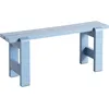 Image de Hay - Banc Weekday - Bleu - Pin massif certifié FSC - Designer Fritz Gräber