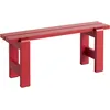 Image de Hay - Banc Weekday - Rouge - Pin massif certifié FSC - Designer Fritz Gräber