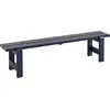 Image de Hay - Banc Weekday - Bleu - Pin massif certifié FSC - Designer Fritz Gräber