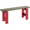 Image de Hay - Banc Weekday - Vert - Pin massif certifié FSC - Designer Fritz Gräber