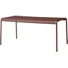 Image de Hay - Table rectangulaire Palissade - Rouge - Acier - Designer Ronan & Erwan Bouroullec