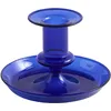 Image de Hay - Bougeoir Flare - Bleu - Verre borosilicaté