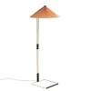 Image de Hay - Lampadaire Matin - Orange - Acier plaqué laiton - Designer Inga Sempé