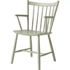 Image de Hay - Fauteuil de repas FDB Collection - Vert - Placage de hêtre - Designer Børge Mogensen