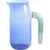 Image de Hay - Carafe Jug - Bleu - Verre borosilicaté - Designer Jochen Holz