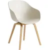 Image de Hay - Fauteuil About a chair - Beige - Polypropylène recyclé - Designer Hee Welling