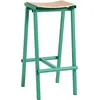 Image de Hay - Tabouret haut Taburete - Vert - Contreplaqué - Designer Marc Morro