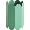 Image de Hay - Vase Arcs - Vert - Acier inoxydable - Designer Muller Van Severen
