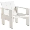Image de Hay - Fauteuil lounge Crate - Blanc - Pin massif - Designer Gerrit Rietveld