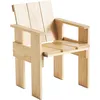 Image de Hay - Fauteuil de repas Crate - Bois naturel - Pin massif - Designer Gerrit Rietveld