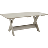Image de Hay - Table rectangulaire Crate - Beige - Pin massif laqué - Designer Gerrit Rietveld