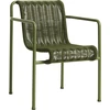 Image de Hay - Fauteuil de repas Palissade Cord - Vert - Corde tissu polyester recyclé - Designer Ronan & Erwan Bouroullec