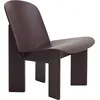 Image de Hay - Fauteuil Chisel - Rouge - Contreplaqué de hêtre - Designer Andreas Bergsaker
