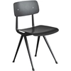 Image de Hay - Chaise Result - Noir - Contreplaqué de chêne teinté - Designer Wim Rietveld
