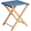 Image de Hay - Tabouret pliant OUTDOOR MARKET - Bleu - Hêtre certifié FSC - Designer Jasper Morrison