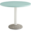Image de Hay - Table ronde Ceramic - Vert - Béton effet terrazzo - Designer Muller Van Severen