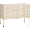 Image de Hay - Buffet Perforated Cabinet - Blanc - Acier thermolaqué - Designer Muller Van Severen