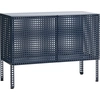Image de Hay - Buffet Perforated Cabinet - Bleu - Acier thermolaqué - Designer Muller Van Severen
