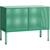 Image de Hay - Buffet Perforated Cabinet - Vert - Acier thermolaqué - Designer Muller Van Severen