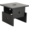 Image de Hay - Table d'appoint Wood Box - Noir - Chêne massif laqué - Designer Jonathan Muecke
