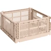 Image de Hay - Panier Colour Crate - Rose - Polypropylène recyclé - Designer Hay Studio