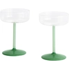 Image de Hay - Coupe à dessert tint - Vert - Verre borosilicaté
