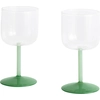 Image de Hay - Verre à vin tint - Vert - Verre borosilicaté