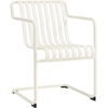Image de Hay - Fauteuil de repas Palissade - Blanc - Acier thermolaqué - Designer Ronan & Erwan Bouroullec