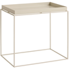 Image de Hay - Table basse Tray - Beige - Acier thermolaqué - Designer Hay Studio