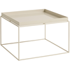 Image de Hay - Table basse Tray - Beige - Acier thermolaqué - Designer Hay Studio