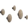Image de Muuto - Patère The dots - Bois naturel - Chêne - Designer Lars Tornoe