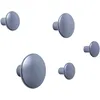 Image de Muuto - Patère The dots - Bleu - Acier - Designer Lars Tornoe