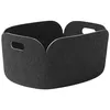 Image de Muuto - Panier Restore - Noir - Feutre recyclé - Designer Mika Tolvanen