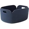 Image de Muuto - Panier Restore - Bleu - Feutre recyclé - Designer Mika Tolvanen