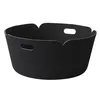 Image de Muuto - Panier Restore - Noir - Feutre recyclé - Designer Mika Tolvanen