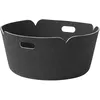 Image de Muuto - Panier Restore - Noir - Feutre recyclé - Designer Mika Tolvanen