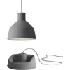 Image de Muuto - Suspension Unfold - Gris - Silicone - Designer Form Us With Love