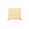 Image de BROSTE COPENHAGEN - Coussin d'assise Franca - Jaune - Coton
