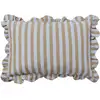 Image de BROSTE COPENHAGEN - Housse de coussin Ina - Bleu - Coton