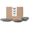 Image de BROSTE COPENHAGEN - Set vaisselle Nordic - Gris - Grès émaillé