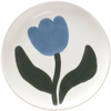 Image de BROSTE COPENHAGEN - Assiette à mignardises DORA - Bleu - Grès