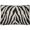 Image de BROSTE COPENHAGEN - Housse de coussin ZEBRA - Noir - Coton