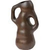 Image de BROSTE COPENHAGEN - Vase Isolde - Marron - Grès