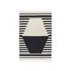Image de BROSTE COPENHAGEN - Tapis Iselin - Noir - Coton